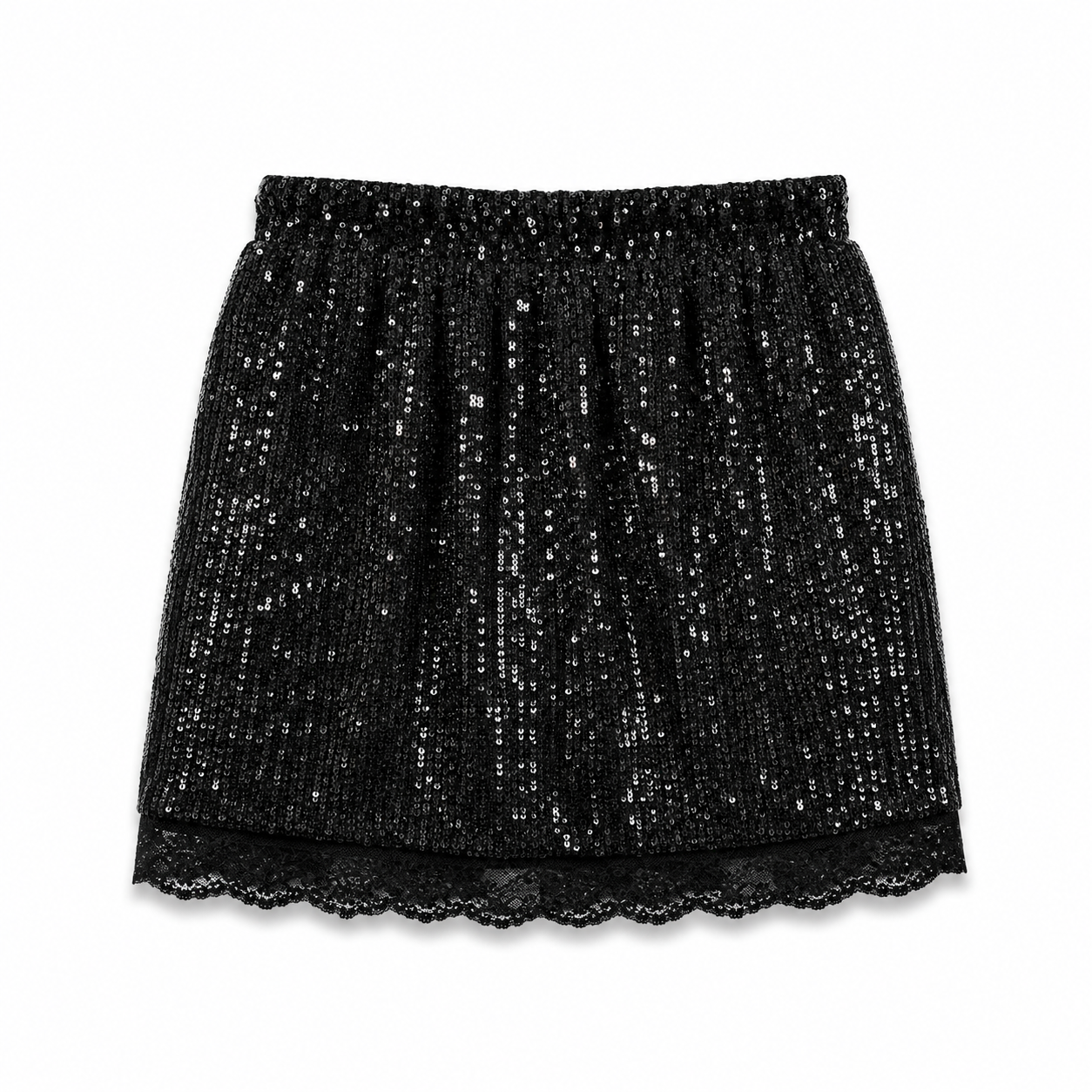 NOIR SHINE SKIRT