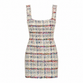 COCO CREAM TWEED DRESS