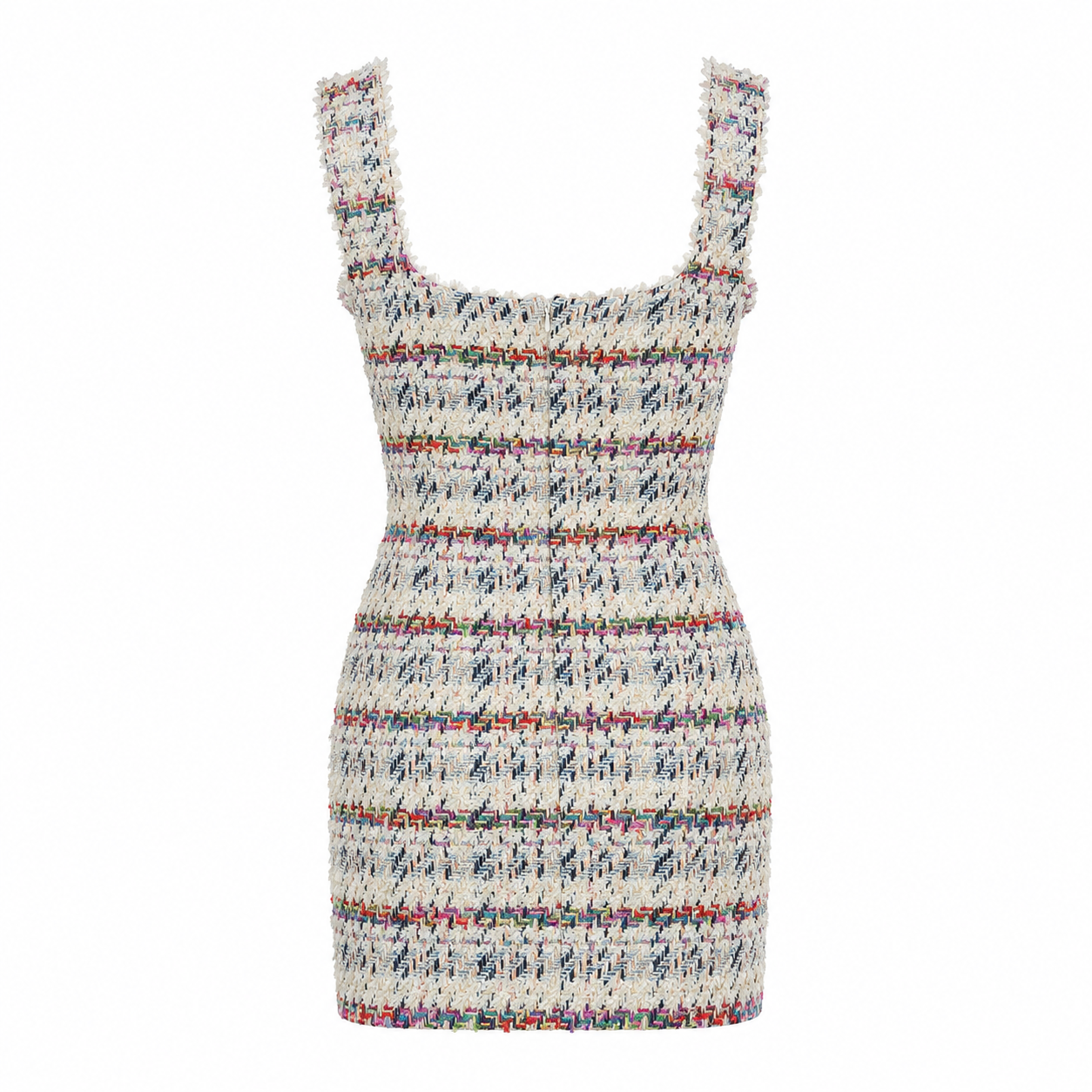 COCO CREAM TWEED DRESS