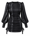 SCARLET CROCO DRESS