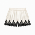 AURA IVORY SHORTS