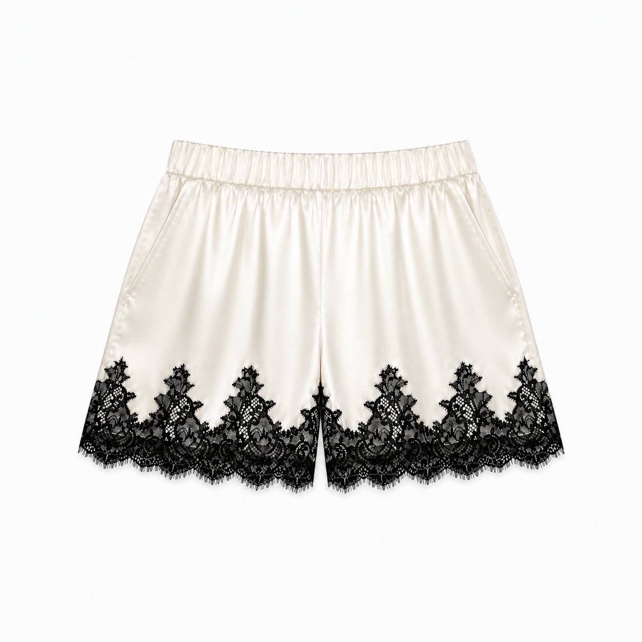 AURA IVORY SHORTS