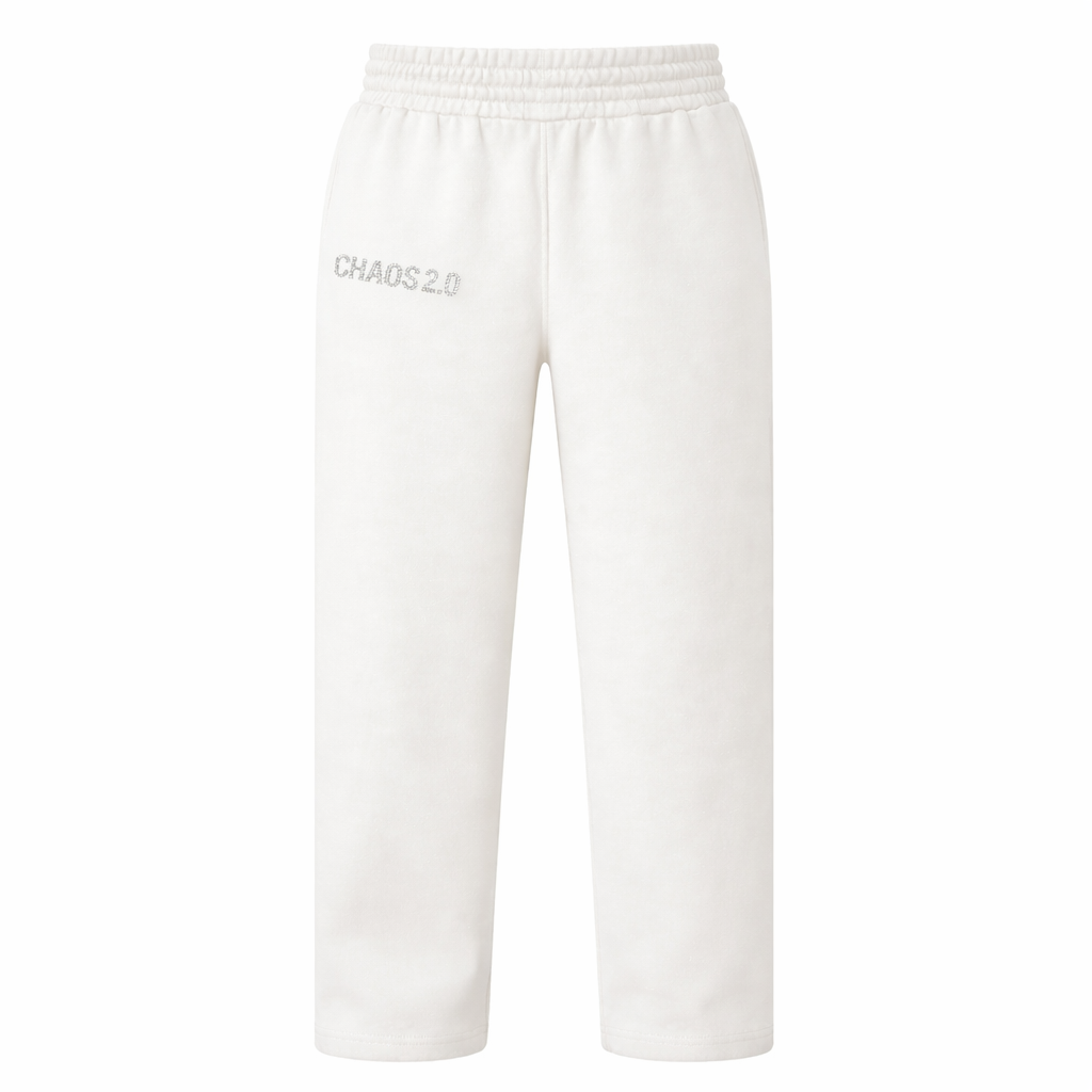 SPODNIE DRESOWE NOX CRYSTAL PANTS ECRU