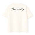 T-SHIRT Z HAFTEM LIV ECRU UNISEX