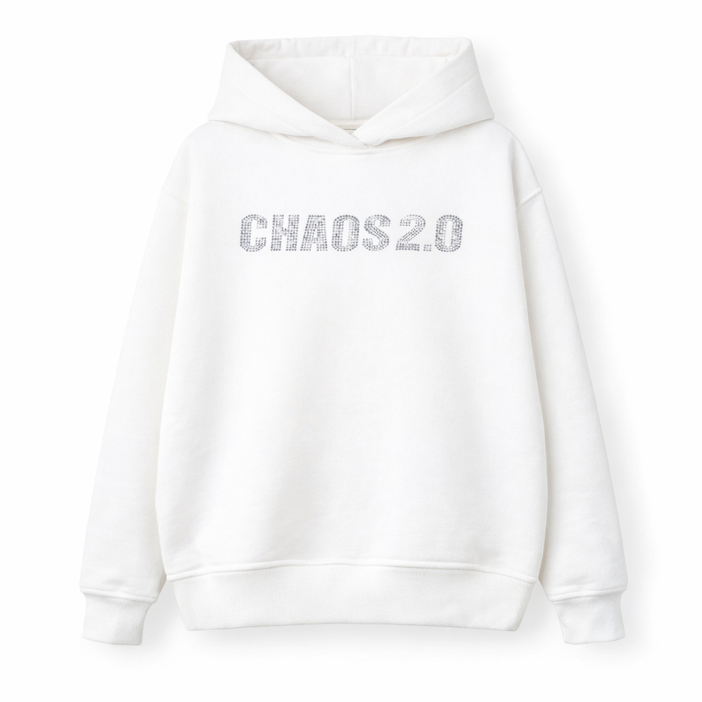 BLUZA Z KRYSZTAŁAMI NOX CRYSTAL ECRU