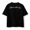T-SHIRT Z HAFTEM LIV BLACK UNISEX