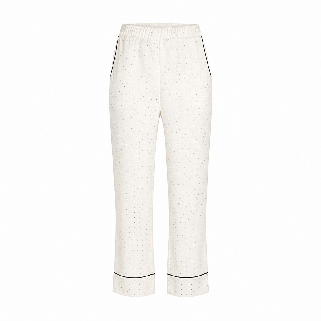 KOMPLET Z KRYSZTAŁKAMI ALLURE SET ECRU